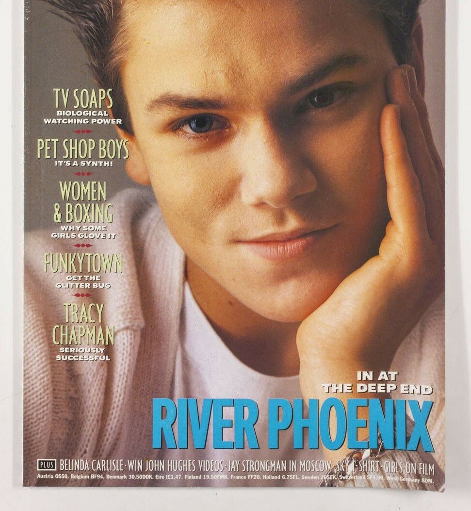 RIVER PHOENIX Pet Shop Boys TV SOAPS Robert Rusler TANITA TIKARAM Sky magazine