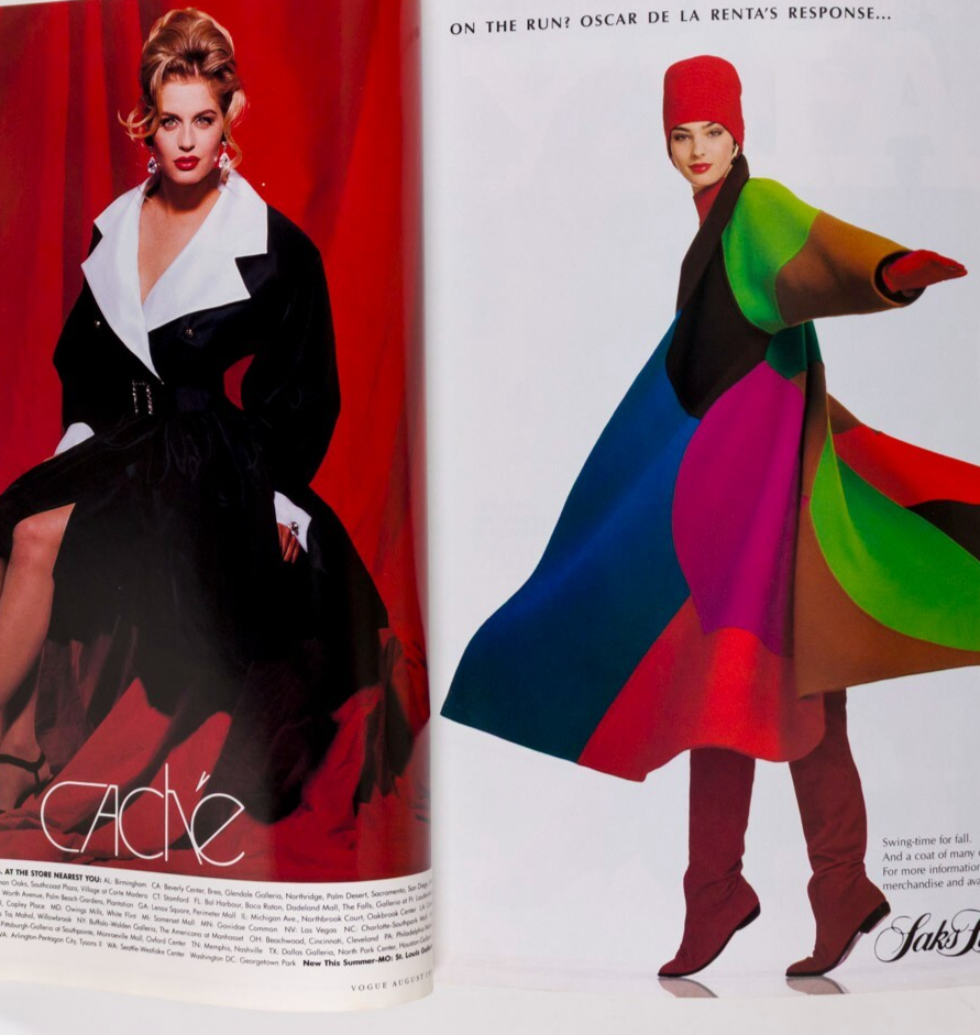 KAREN MULDER Yasmeen Ghauri MEGHAN DOUGLAS Vogue August 1991 Niki Taylor KLEIN