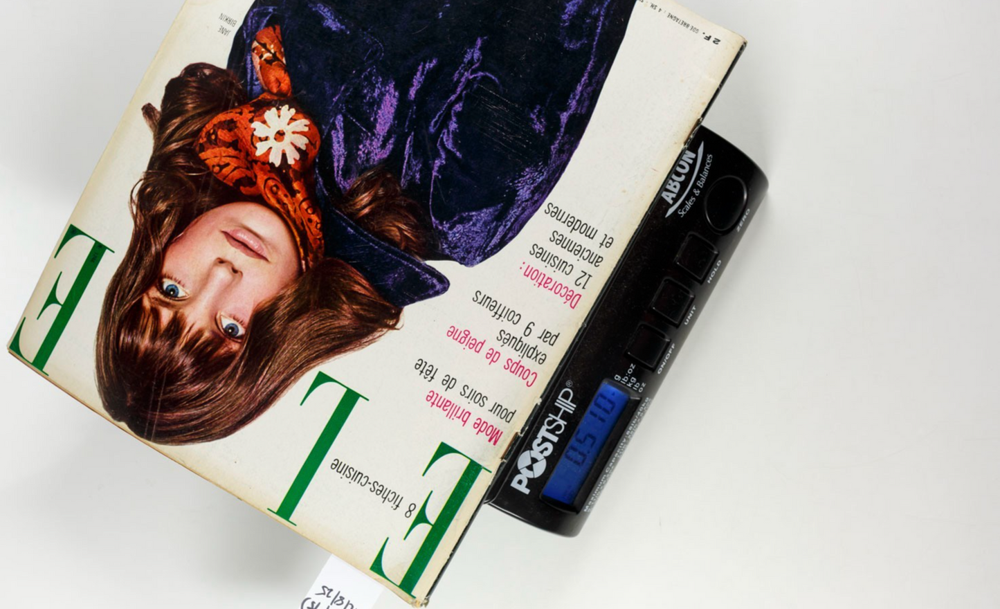 Jane Birkin RITA HAYWORTH Peter Knapp ELLE MAGAZINE 3 November 1969 France 1246