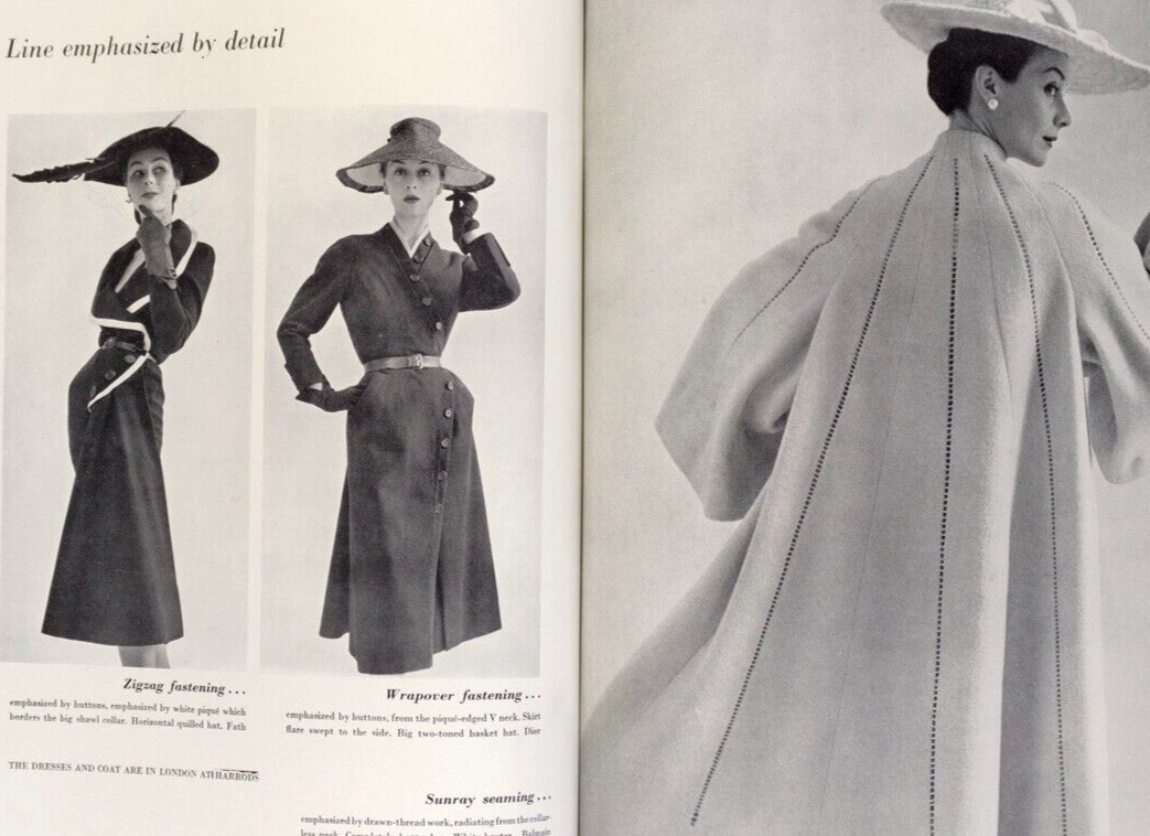 BLUMENFELD Horst NORMAN PARKINSON Paris JOHN WARD Balenciaga HEPWORTH Vogue 1951