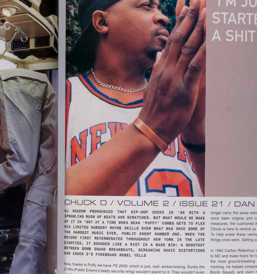 EMINEM interview CHUCK D PUBLIC ENEMY Air STEREOLAB Sleazenation October 1999 21