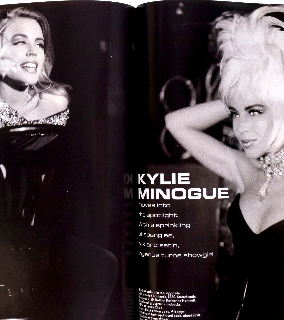 VERSACE Stephanie Seymour KYLIE Ritts WARHOL Julie Anderson BRUCE WEBER Vogue UK