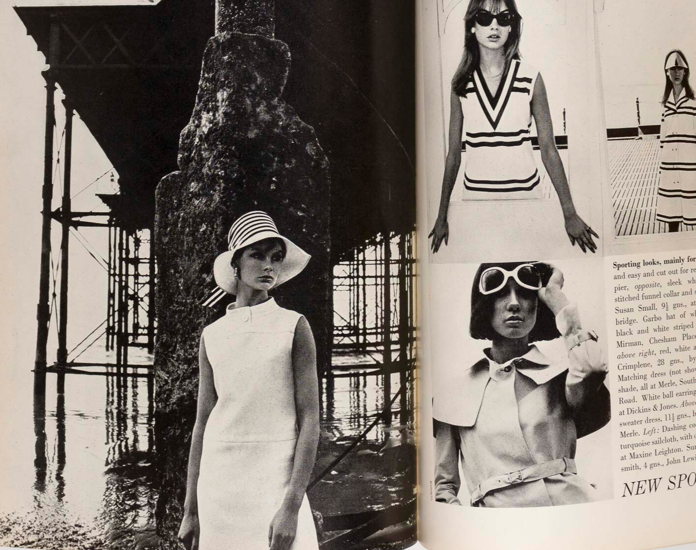 JEAN SHRIMPTON David Hemmings NIVEN Vogue UK July 1966 Veruschka PARKINSON Caron