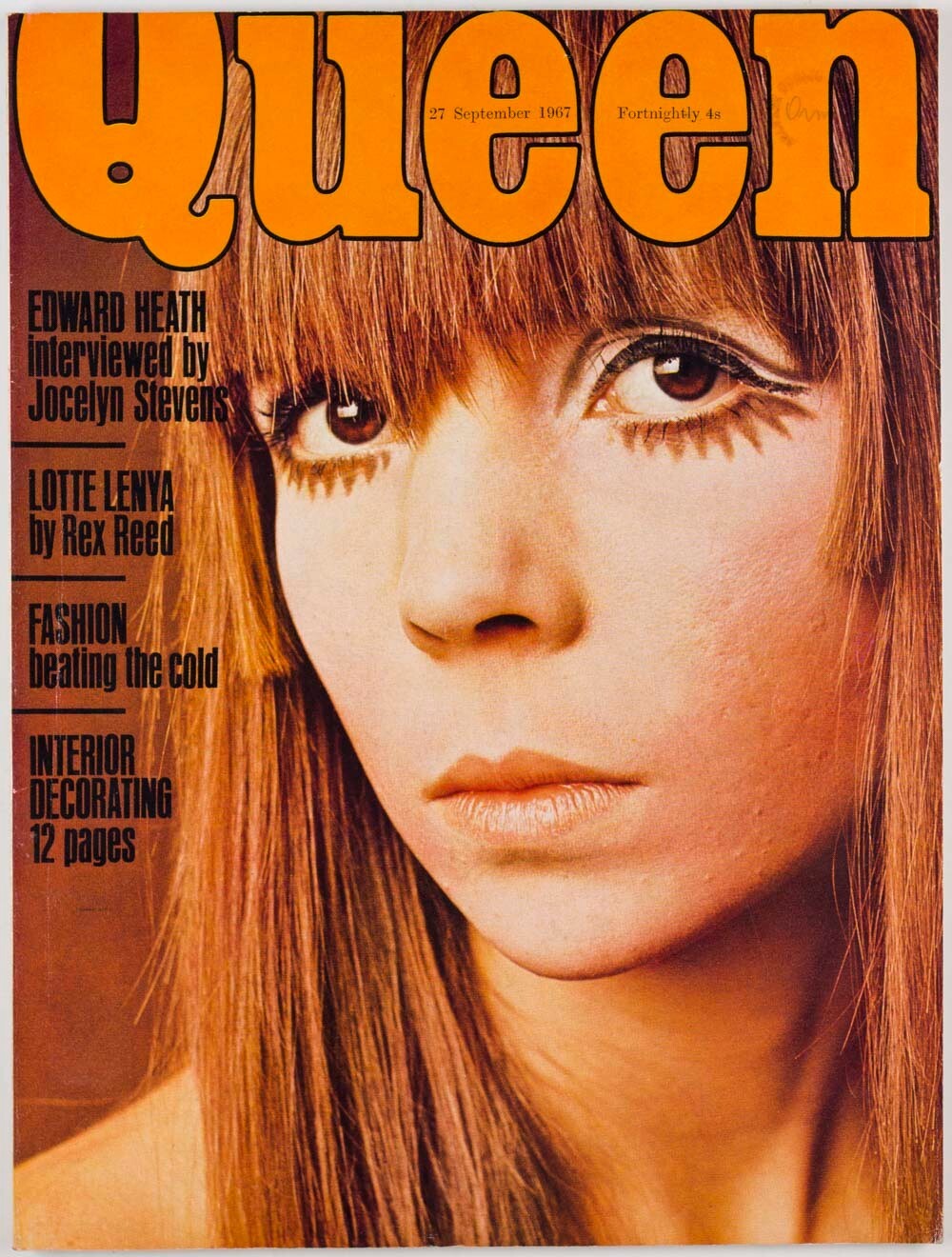 Penelope Tree CELIA Lotte Lenya GENEVIEIVE WAITE  Queen magazine September 1967