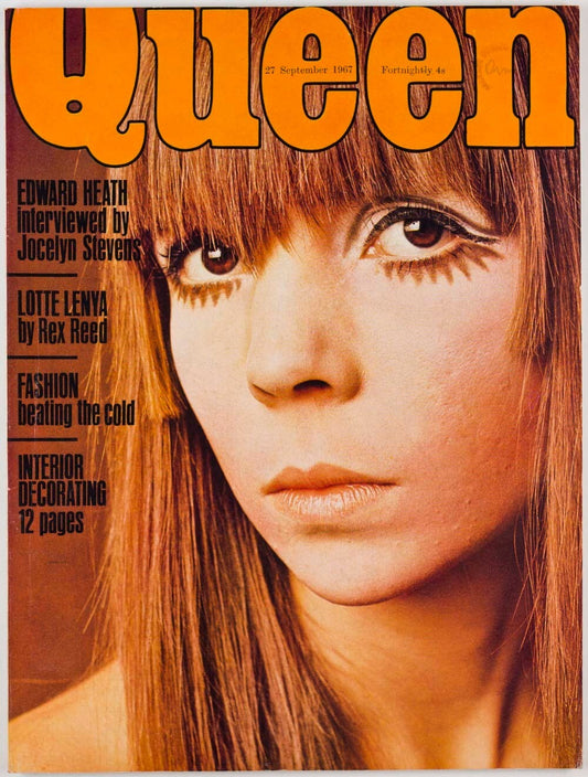 Penelope Tree CELIA Lotte Lenya GENEVIEIVE WAITE  Queen magazine September 1967