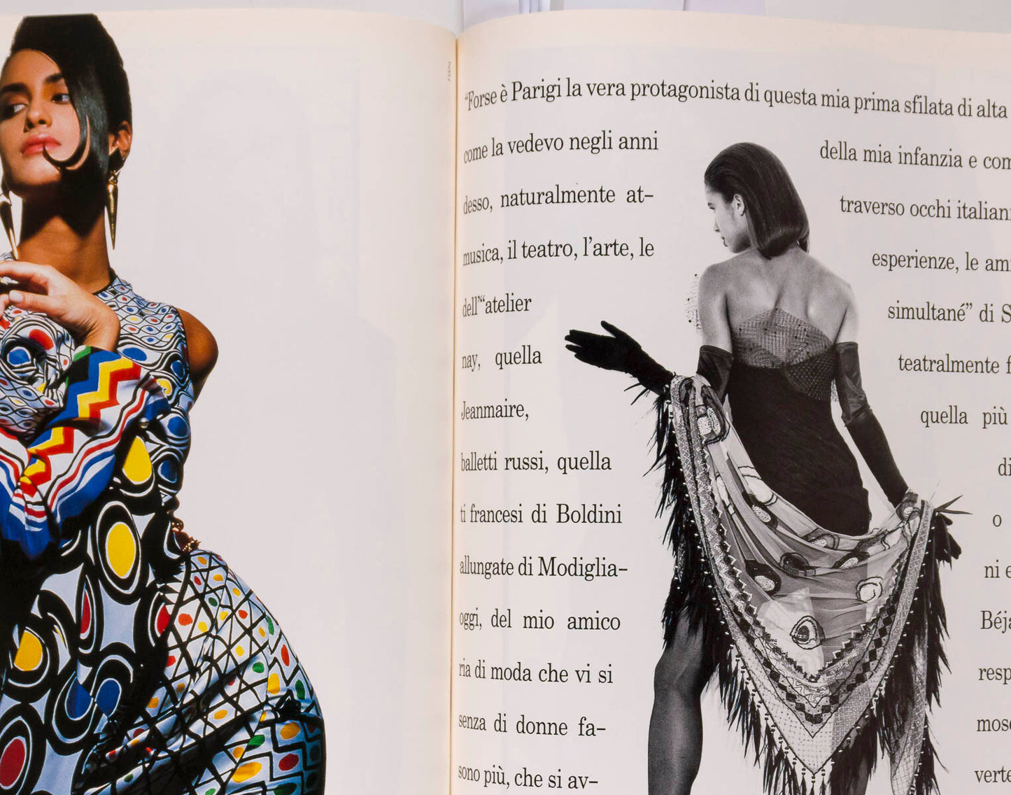 Stephanie Schneider GUY BOURDIN Yasmeen Ghauri HARPERS PARIS March 1990 Joe Eula