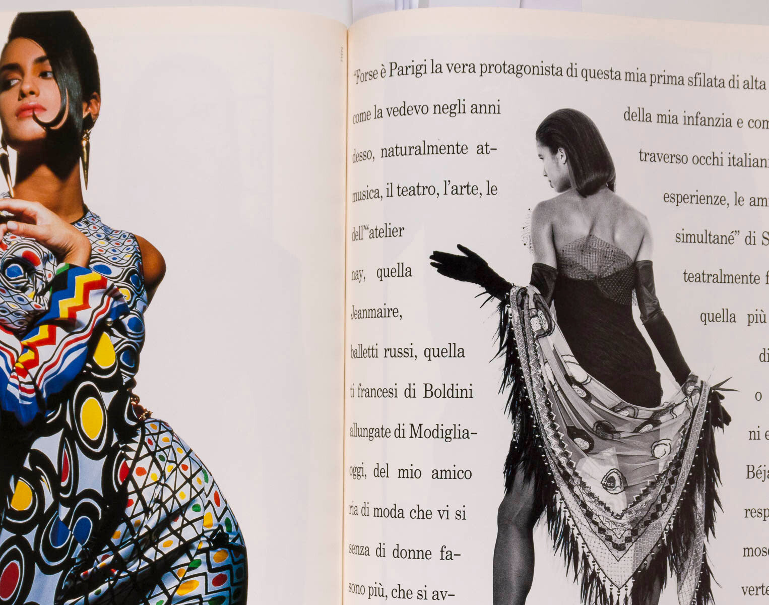 Stephanie Schneider GUY BOURDIN Yasmeen Ghauri HARPERS PARIS March 1990 Joe Eula