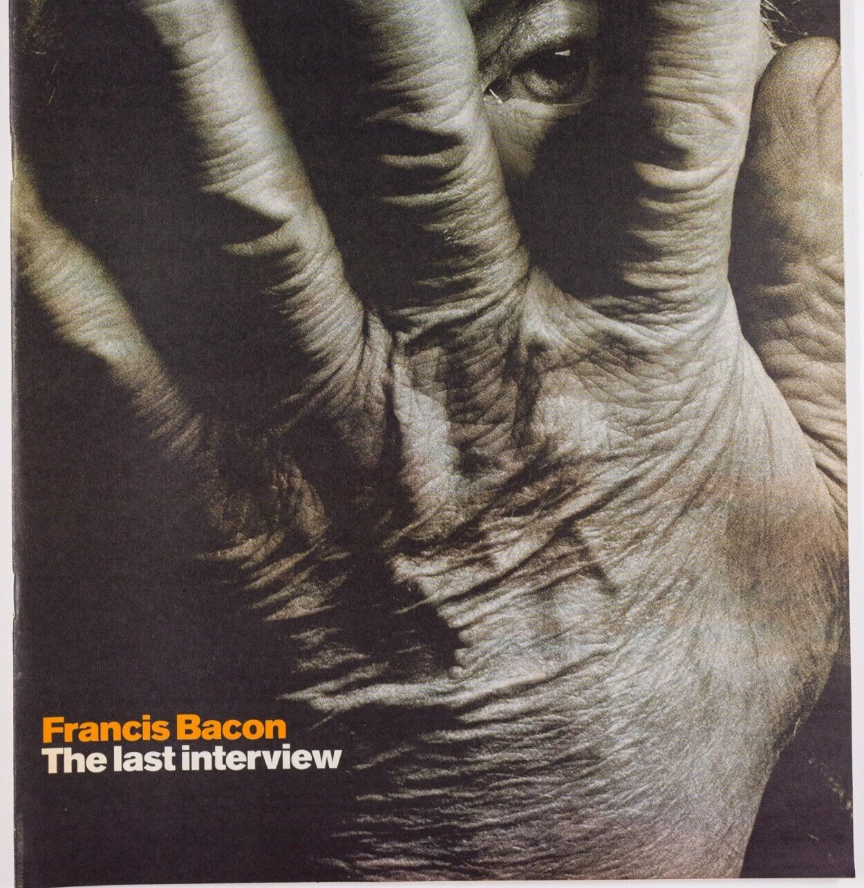 FRANCIS BACON last interview FRANCIS GIACOBETTI Messengers  INDEPENDENT magazine