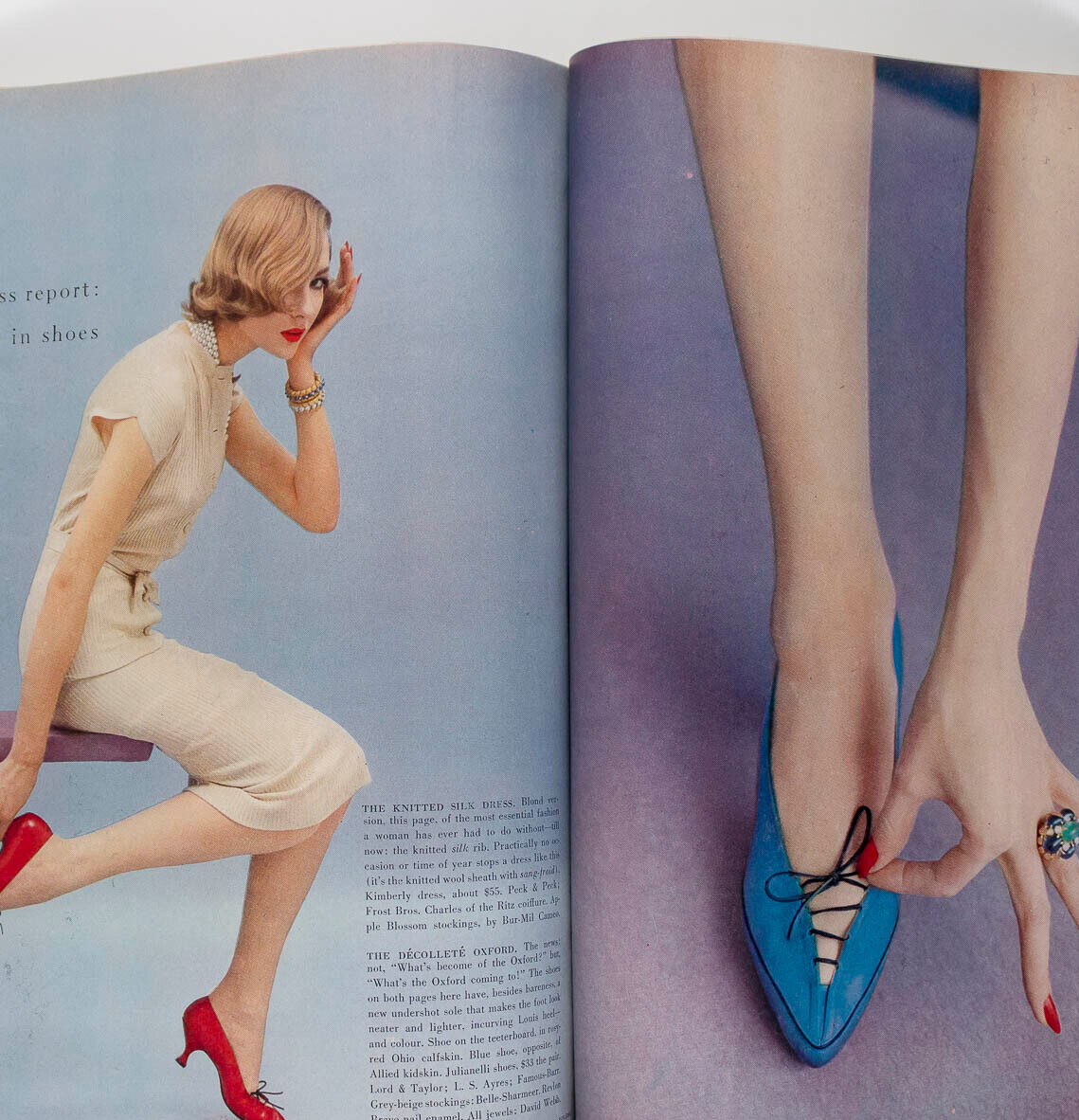 Joanna McCormick CECIL BEATON Anne St Marie ARLENE DAHL Poliakoff BOUCHE ~ Vogue