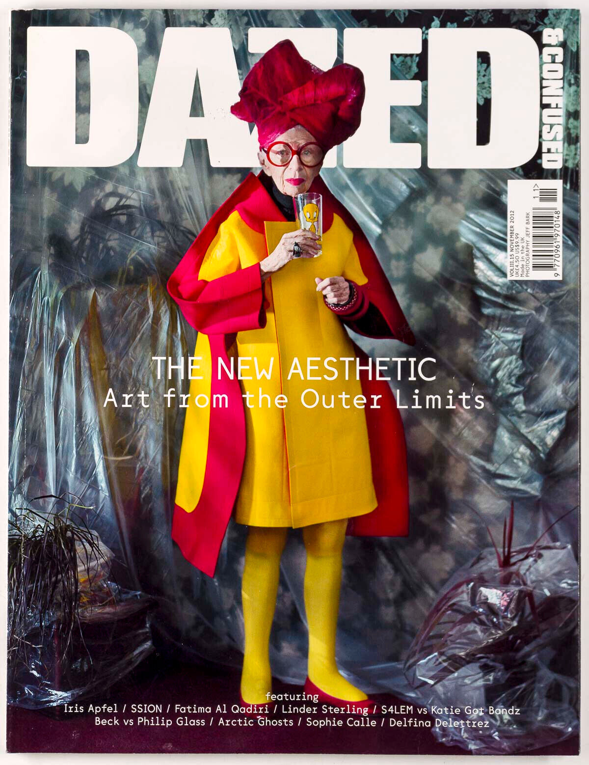 Iris Apfel LINDER STERLING Sophie Calle ISSUE DAZED & CONFUSED Nov 2012 Beck ART