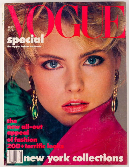 Alexis BROOKE SHEILDS Antonio Lopez BRUCE WEBER  Vogue September 1984  Tina Chow