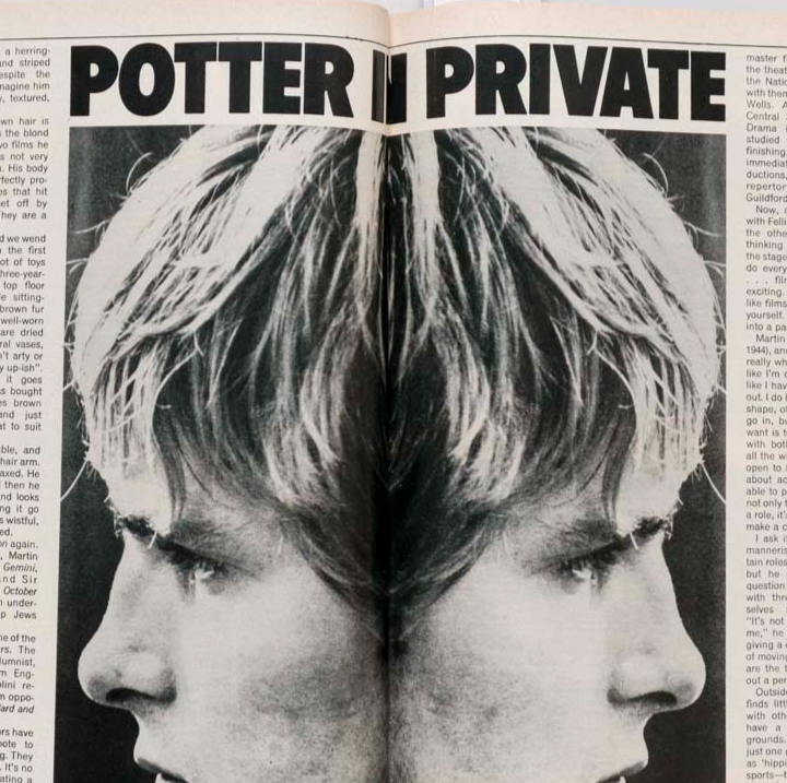 Ingmari Lamy LEONARD WHITING Martin Potter HONEY MAGAZINE December 1970 vtg BIBA