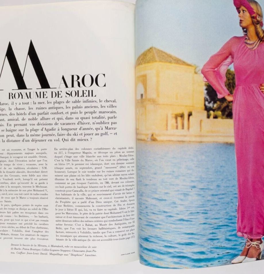BRIGITTE BARDOT Helmut Newton BOB RICHARDSON Guy Bourdin FR. Vogue 1971 October