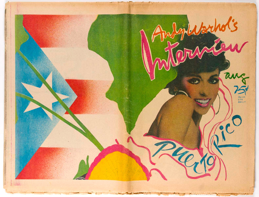 Antonio Lopez PUERTO RICO Holly Woodlawn JEAN-PAUL GOUDE Interview magazine 1975