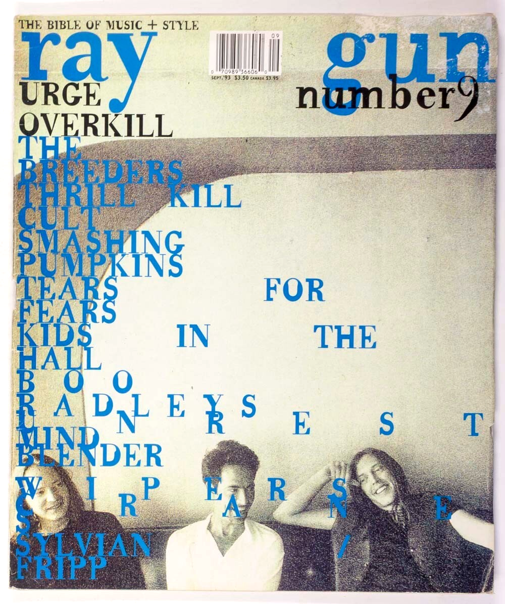 URGE OVERKILL The Breeders SMASHING PUMPKINS Raygun magazine September 1993 No 9