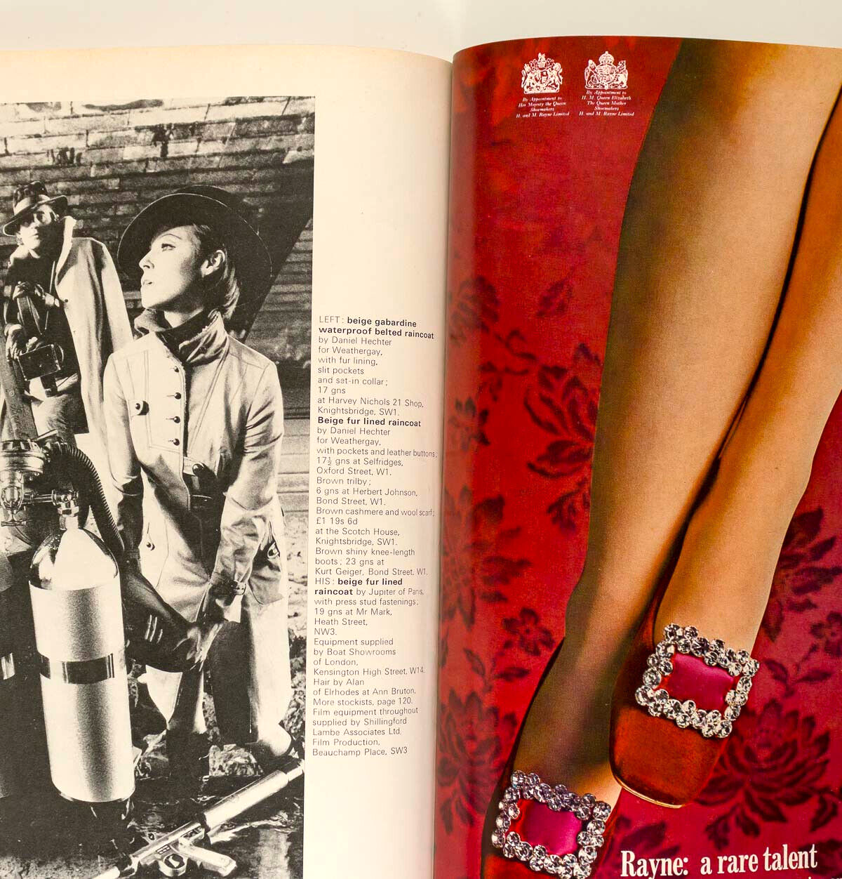 Marisa Berenson RALPH STEADMAN VAUGHAN Kaffe Fassett QUEEN Magazine October 1968