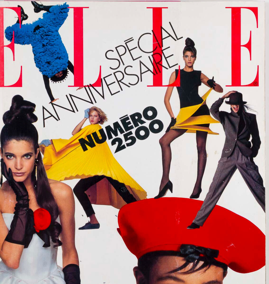 STEPHANIE SEYMOUR Naomi Campbell KATE MOSS Claudia Schiffer YASMIN LE BON Elle