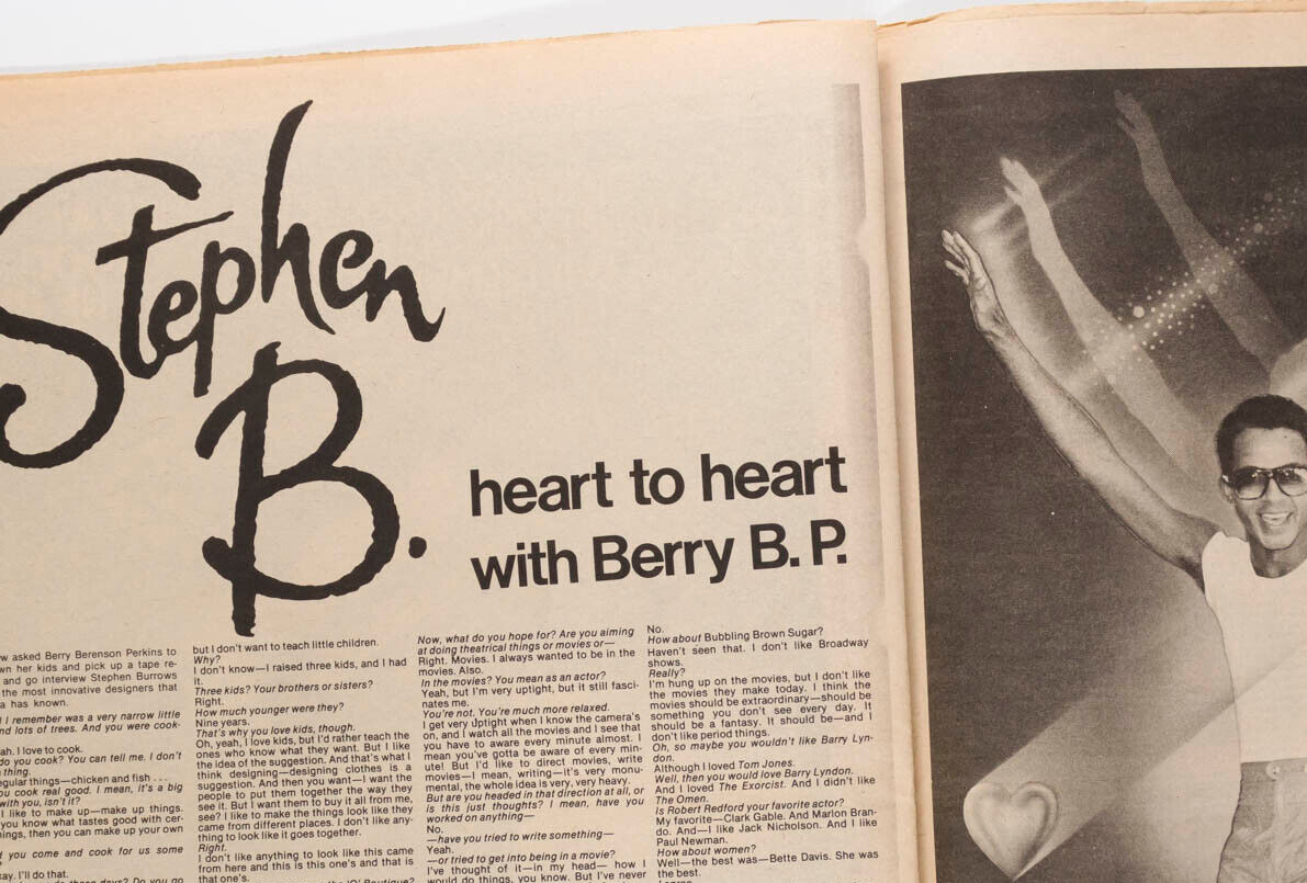 Diana Ross CHANEL Vreeland YSL Polanski STEHEN BURROWS Interview 1976 September