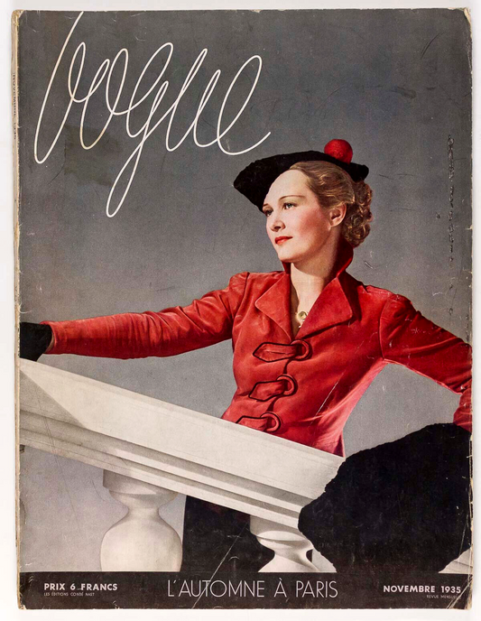 HORST Cecil Beaton CHANEL Paris Vogue November 1935 Schiaparelli BENIGNI Lelong