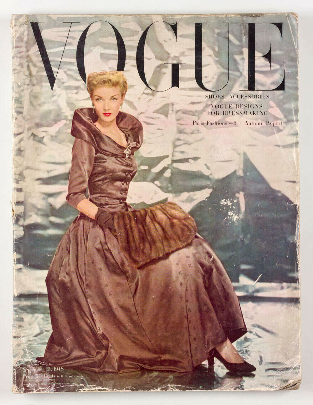 Salvador Dali JEAN PATCHETT Horst RENE BOUET-WILLAUMEZ ~ VOGUE 15 September 1948