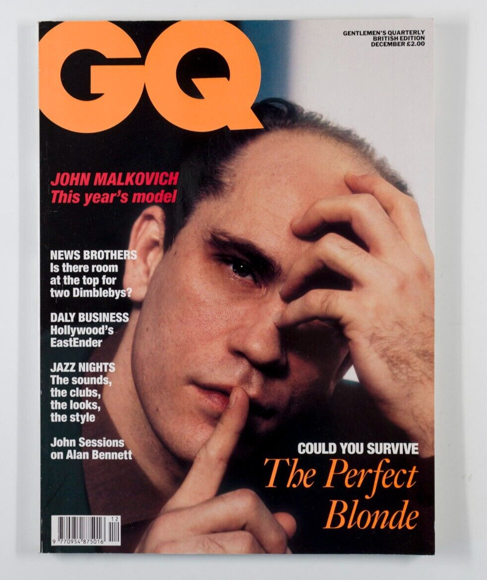 John Malkovich DALY Sessions ALAN BENNETT Linford Chritie VIC REEVES GQ magazine