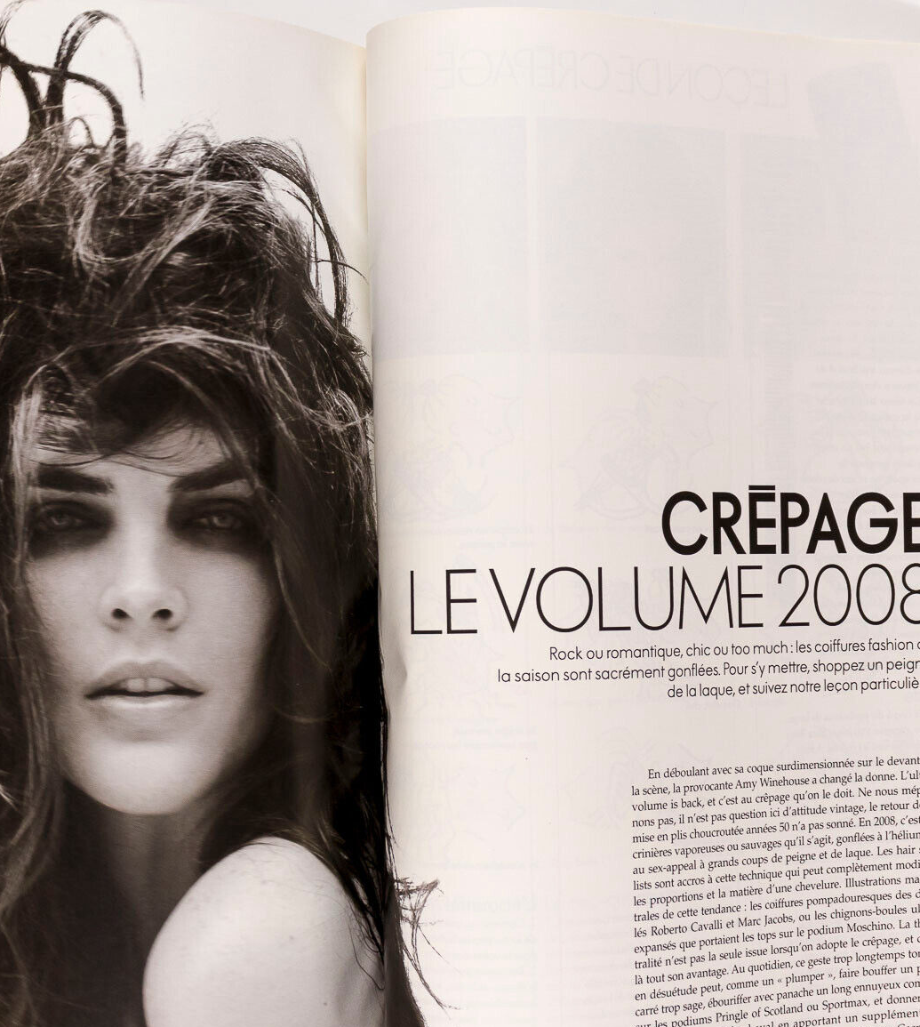HILARY RHODA May Gil ASHTON KUTCHER Jacqueline de Romilly ~ ELLE FRANCE magazine