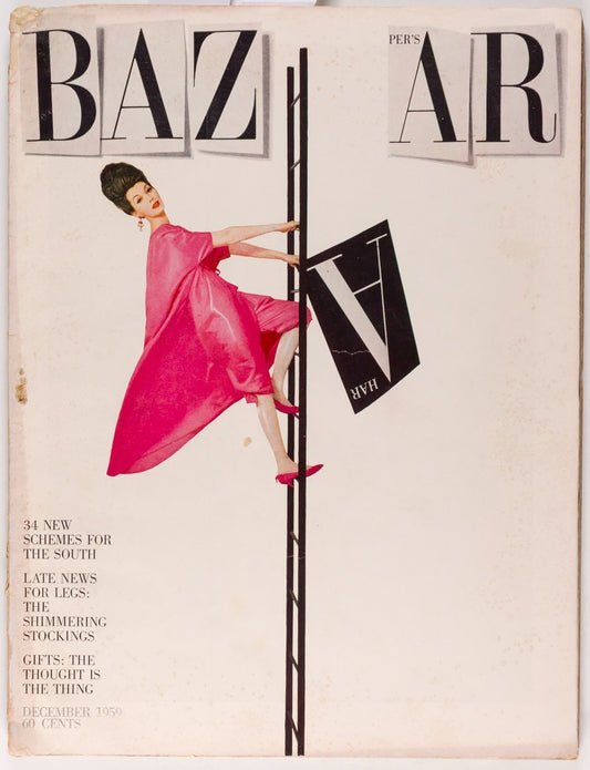 DOVIMA Avedon ANDY WARHOL Harpers December 1959 Gloira Vanderbilt SAUL STEINBERG