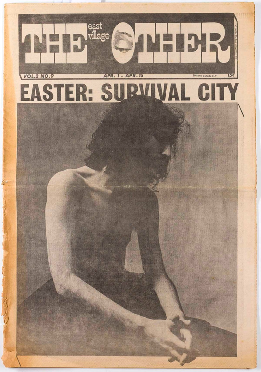 FRANK ZAPPA The East Village OTHER MAGAZINE April 1967 EVO 2 No 9 Jim Schwall IT