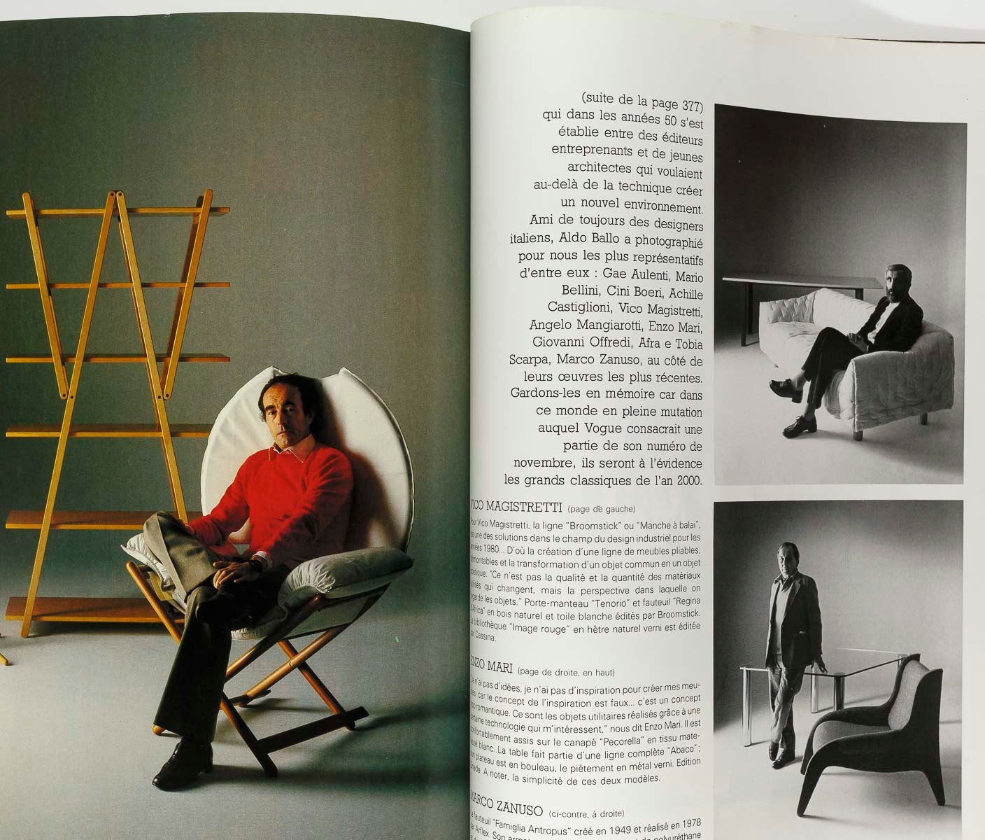 Miro HELMUT NEWTON Horst GRUAU Janice Dickinson PARIS VOGUE December 1979 No 602