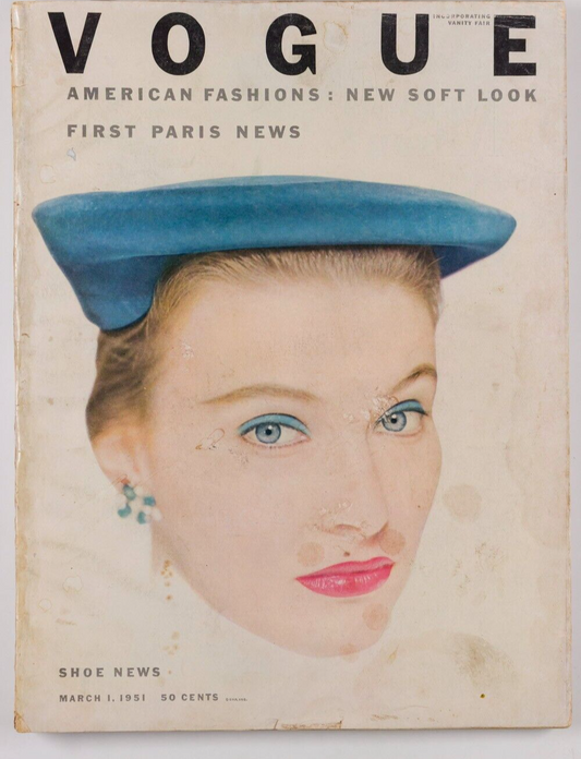 Erwin Blumenfeld JACQUELINE BOUVIER Lee Radziwill WALLIS SIMPSON Vogue Mar  1951