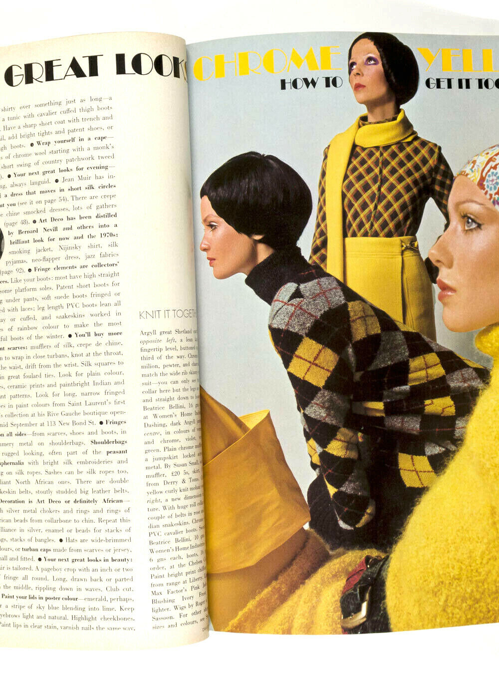 PATTIE BOYD Harri Peccinotti HELMUT NEWTON Julie Driscoll PENELOPE TREE Vogue UK