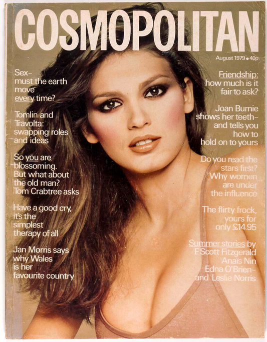 GIA CARANGI John Travolta LAURA ASHLEY Cosmopolitan 1979 Lily Tomlin MONTANA vtg