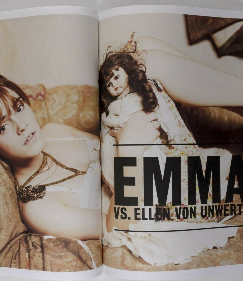 Emma Watson MILLA JOVOVICH Hana Soukupova ALEK WEK Guido Palau VS MAGAZINE 2009