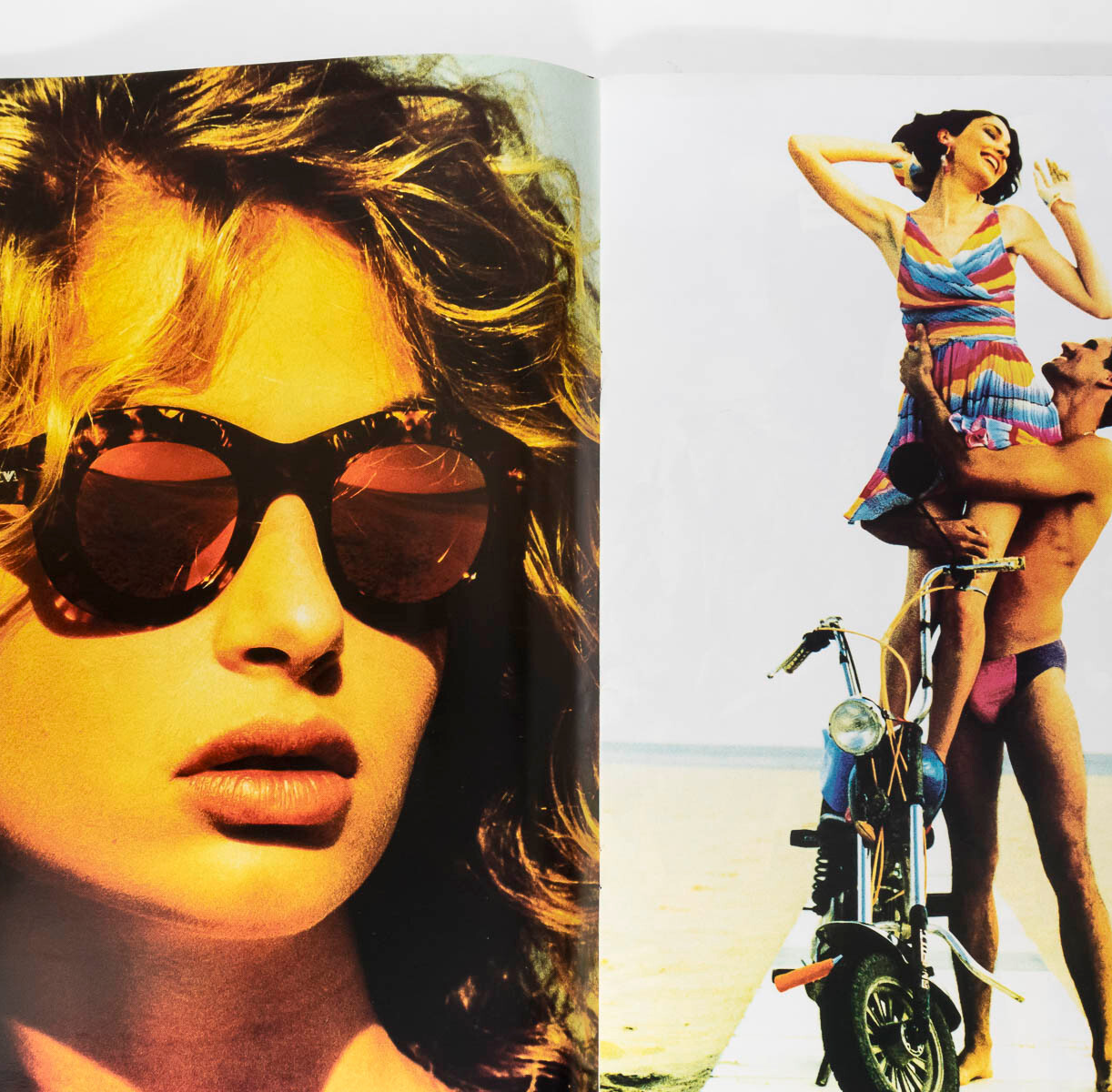 Rimini GIORGIO EMPORIO ARMANI lookbook catalogue SUMMER 1992 Aldo Fallai FELLINI
