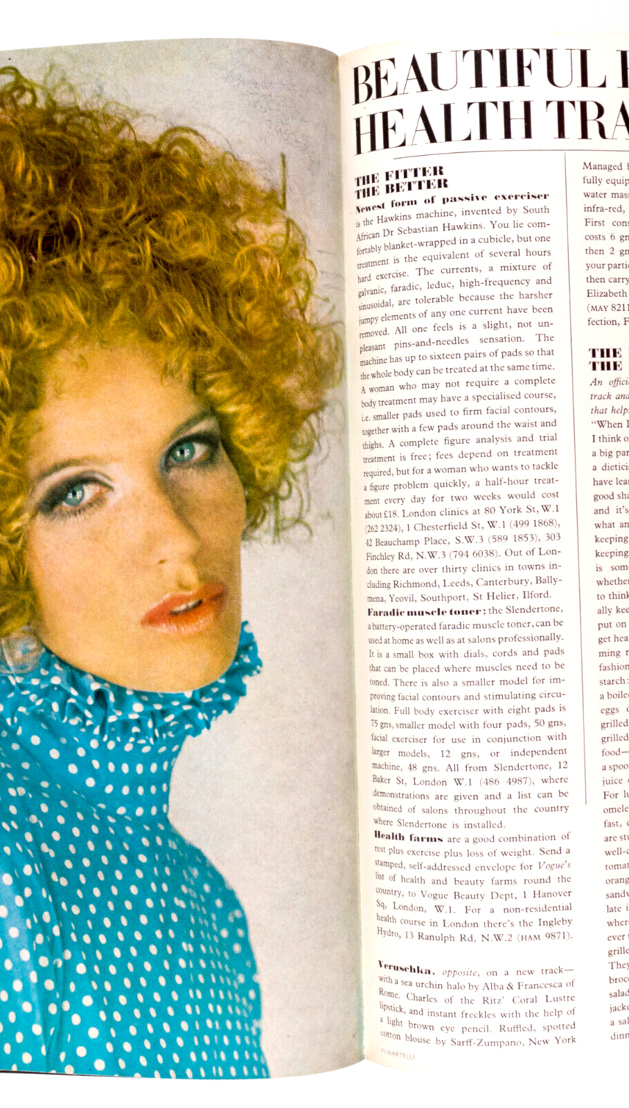 ANTONIO LOPEZ Richard Lindner TWIGGY Veruschka VOGUE MAGAZINE 1968 Celia Hammond