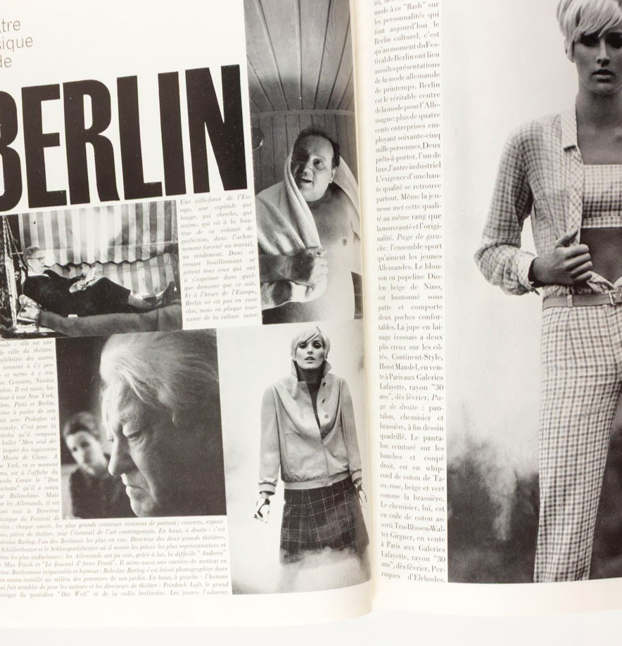 Guy Bourdin BARDOT Peggy Moffitt CAPOTE Paris Vogue January 1966 60th birthday