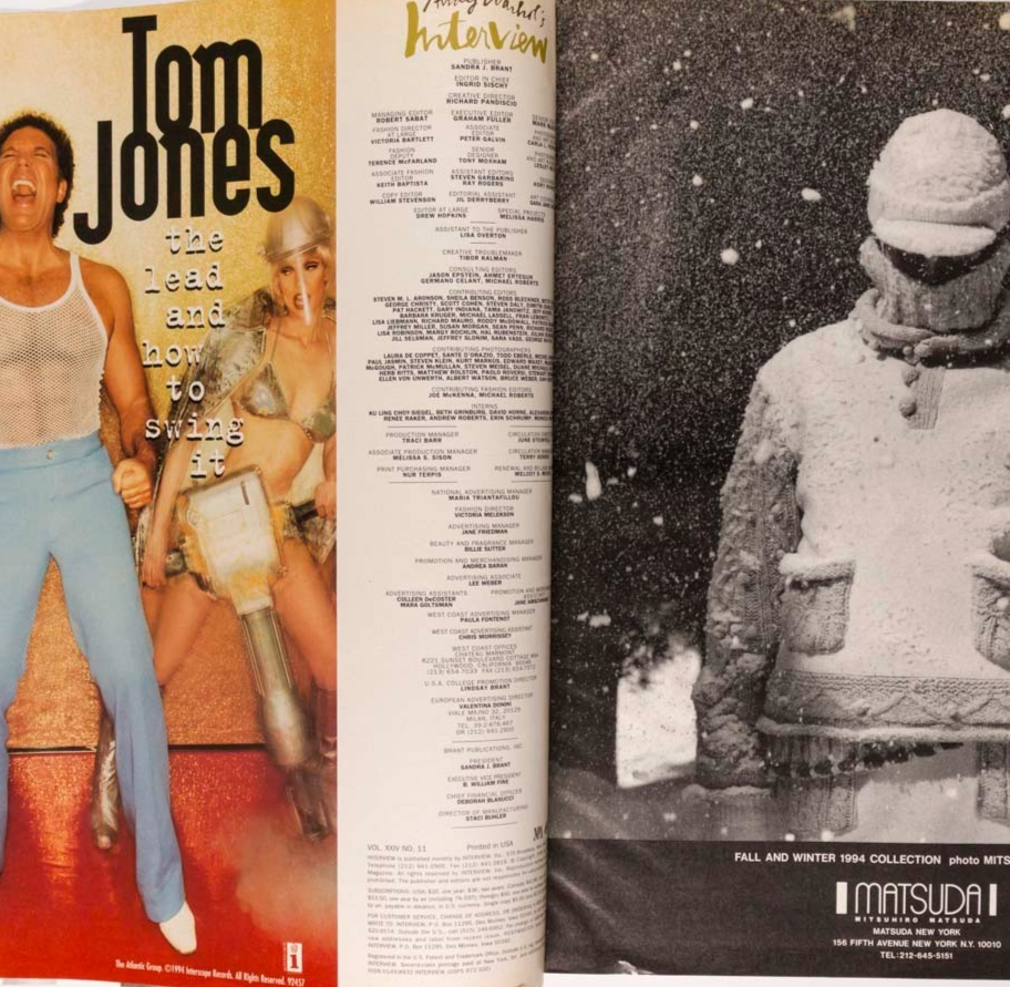 TOM CRUISE Ritts INTERVIEW Biggie KENNETH BRANAGH Reese ZELLWEGER November 1994