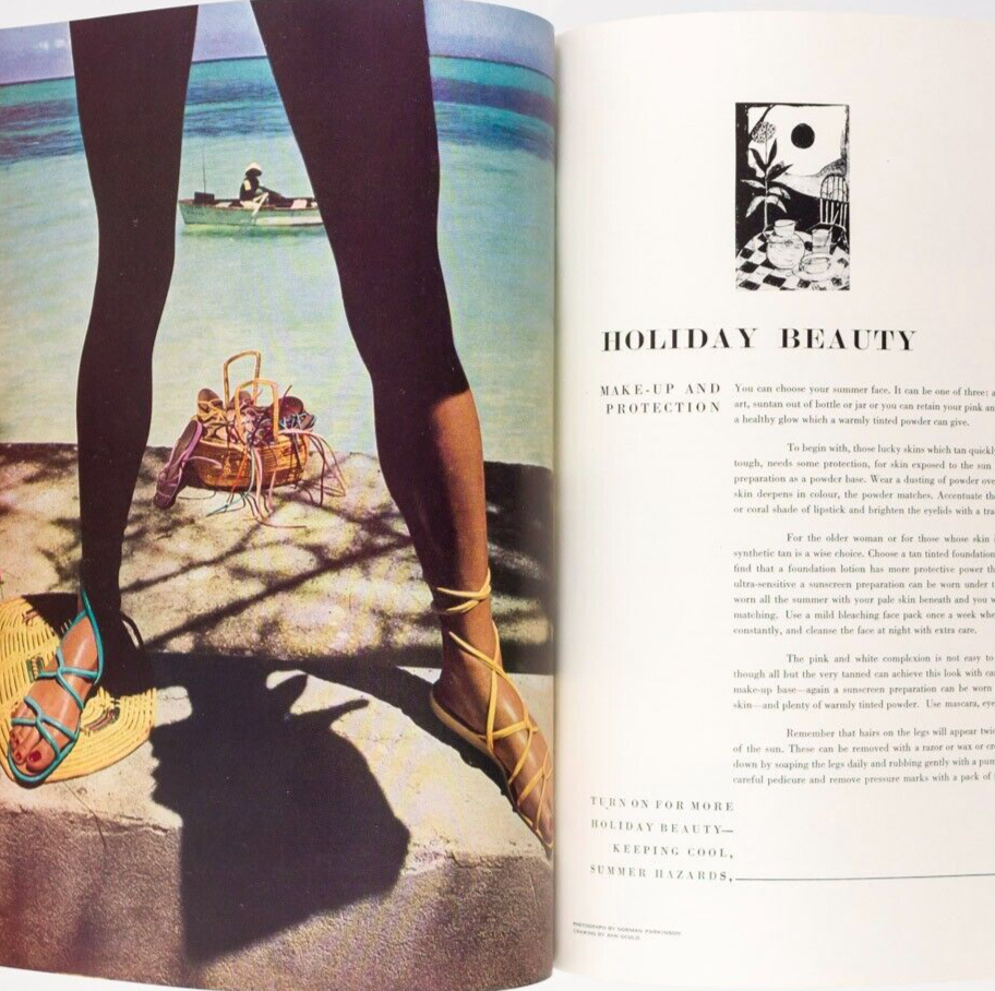 Norman Parkinson CARMEN DELL'OREFICE John Ward BLUMENFELD Vogue Beauty Book # 5