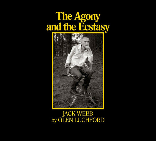GLEN LUCHFORD The Agony & Ecstasy JACK WEBB Kate Moss  1st HB Sealed LTD ED Book