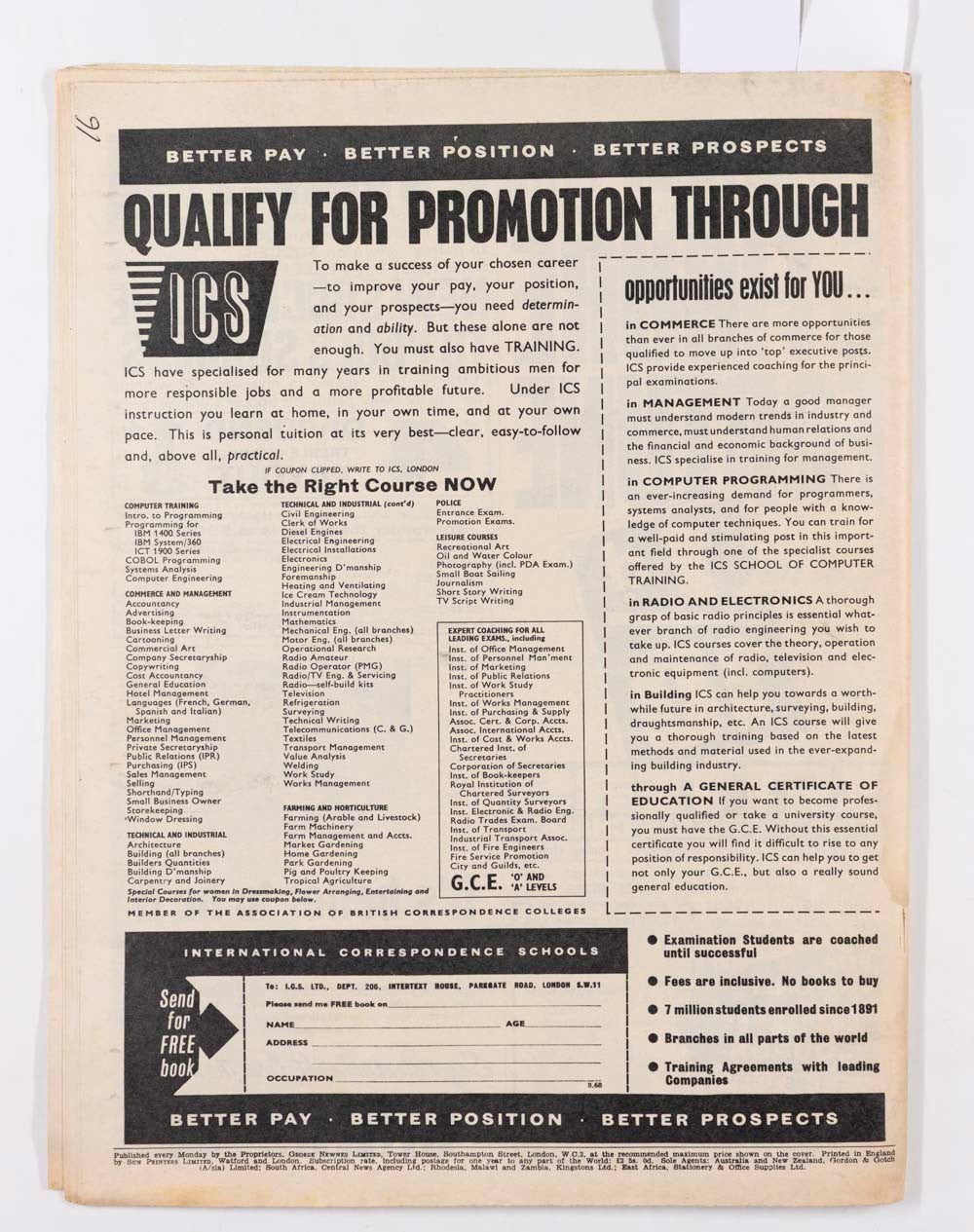 SHAKIRA CAINE Granny Takes A Trip HARRISON MARKS Titbits August 1968 IRMA GRESE