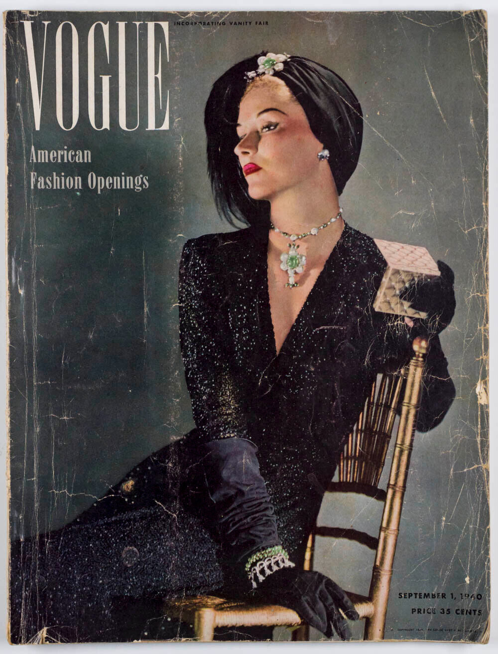 LISA FONSSAGRIVES Horst WALLIS SIMPSON Rene Bouet-Willaumez VOGUE September 1940