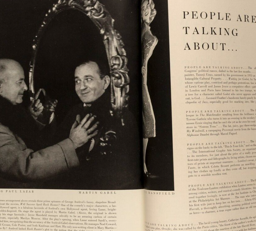 Evelyn Tripp FONSSAGRIVES Patchett US VOGUE Feb 1956 Suzy Parker JAYNE MANSFIELD