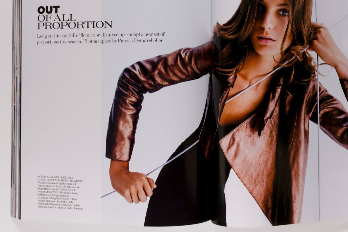 Kate Moss ELISE CROMBEZ Anita Pallenberg VOGUE September 2004 21st birthday gift