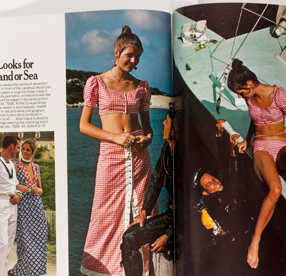 Marisa Berenson ANTONIO LOPEZ Couture SEAMING Kaftan VOGUE magazine Pattern book