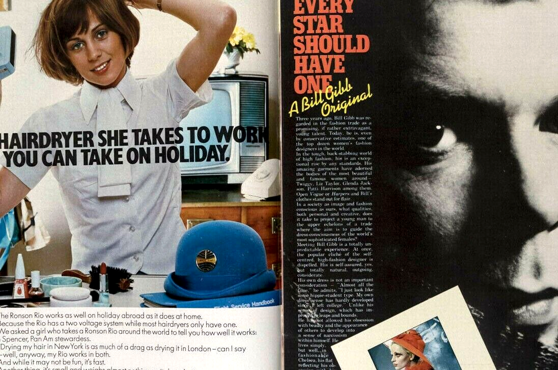 BIBA Marc Bolan JACK NICHOLSON 19 magazine Dec 1974 WESTWOOD McLAREN SEX SHOP UK
