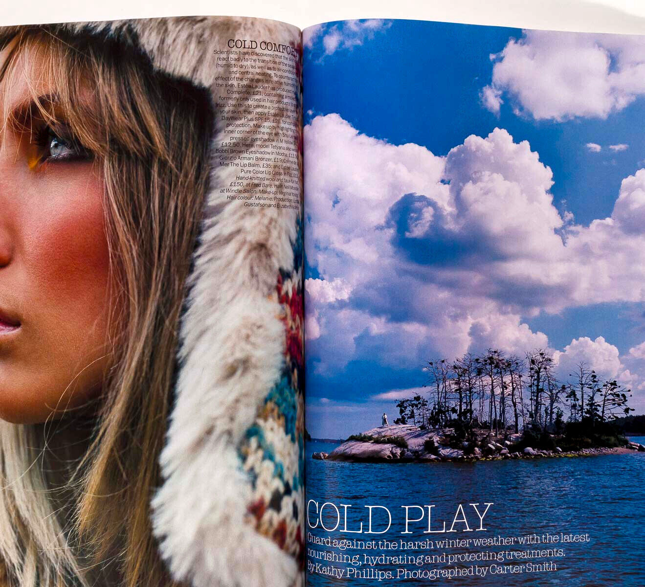 Natalia Vodianova LOUISE PEDERSEN Tamara Mellon VOGUE January 2004 21st birthday