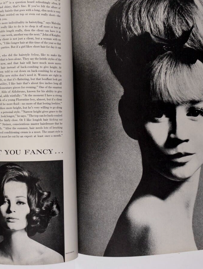 Grace Coddington PETER SELLERS Helmut Newton VOGUE August 1962 Shrimpton KLEIN