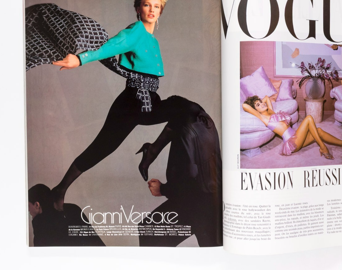 Kim Basinger GUY BOURDIN Kristen McMenamy PARIS VOGUE May 1987 Julie Delpy 676