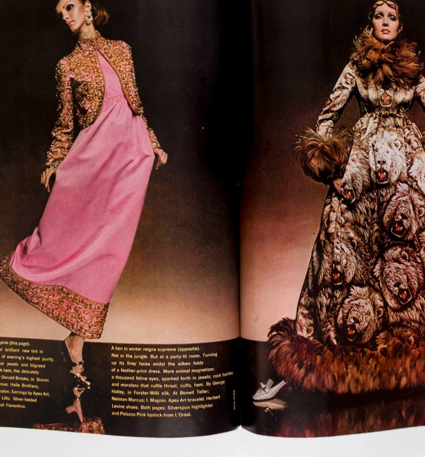 OCCULT Zodiac Cult OLIVIA HUSSEY Harpers Bazaar 1968 October DONNA MITCHELL Hiro