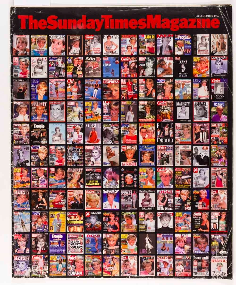 The Year In Pictures PRINCESS LADY DIANA MAGAZINES Sunday Times 28 December 1997